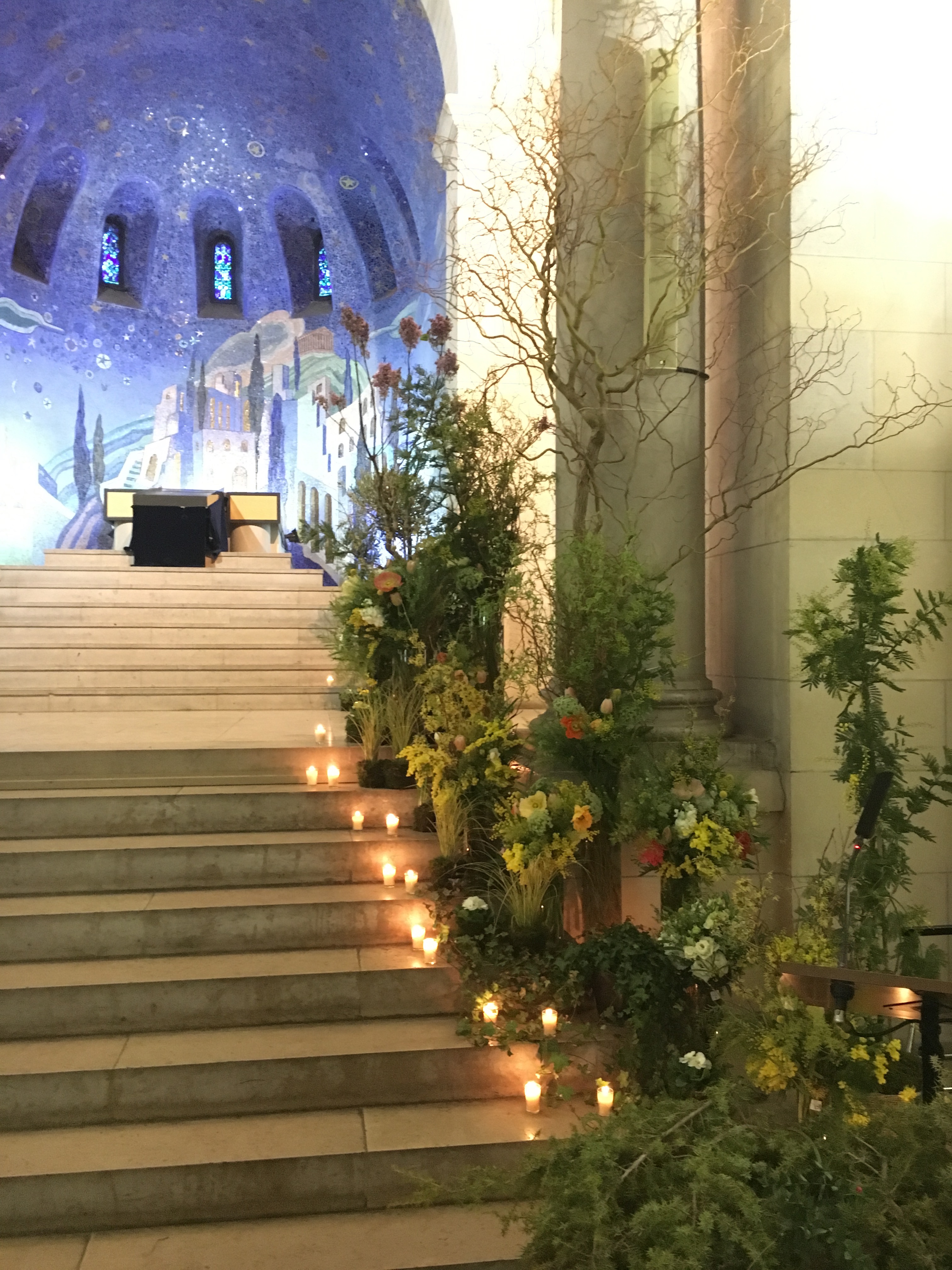 Compositions florales pour cérémonies d'obsèques