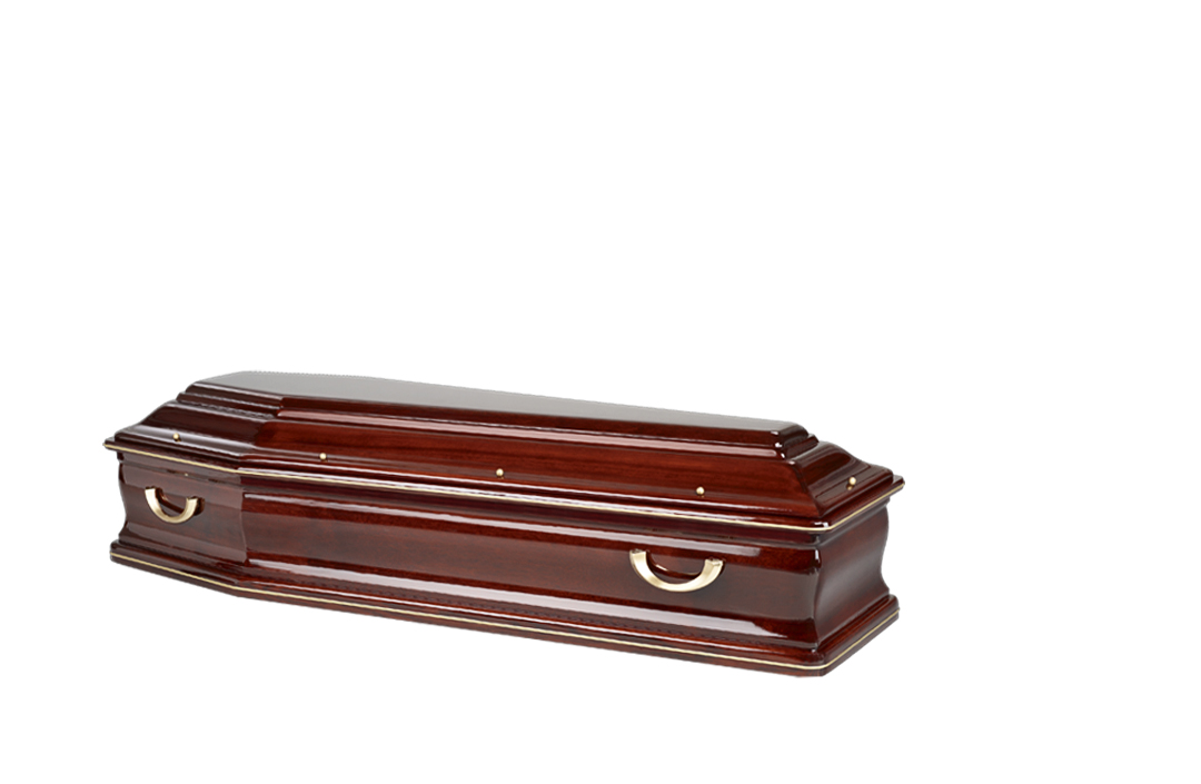 Cercueil Traisden Acajou